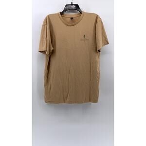 ASCOLOUR Men's Tan Graphic Short Sleeve T-Shirt SZ L